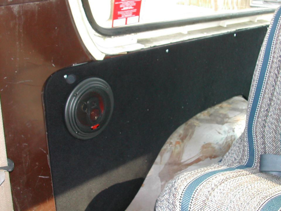 Passenger Side Rear Panel Front half