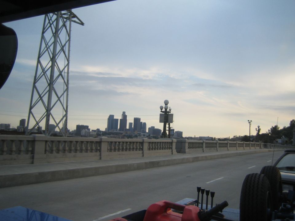 Once we got to Down Town L.A. My Clutch Or trans or Something Took a Crap on me..:(