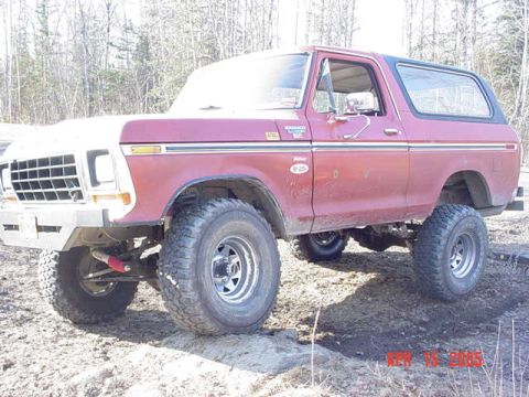 1978 Ford Bronco - More on Poser Rock