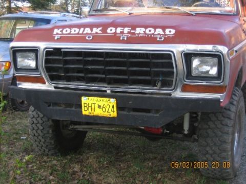1978 Ford Bronco - My Retail outlet of choice for 4x4 supplies in Alaska...
