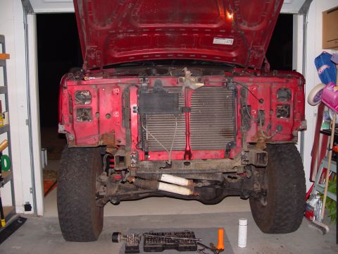 1994 Ford Bronco - Cancer got her where it bolts to the frame