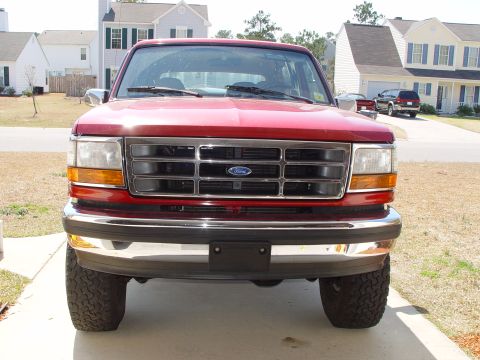 1994 Ford Bronco - It took 1 weekend, about $212.00, but I saved a little over $400.00. A body shop wanted $614.00 to do it. I got the core support from Mill…