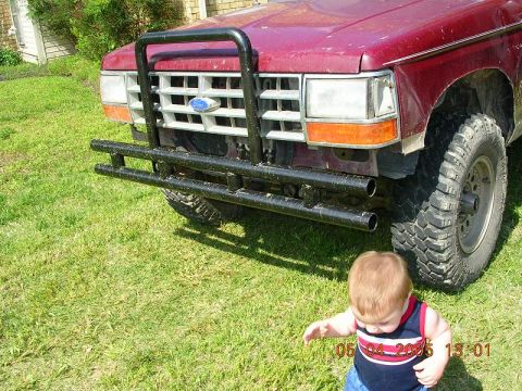 1989 Ford Bronco II - And even a little muddy.