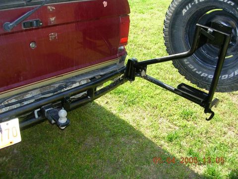 1989 Ford Bronco II - Painted and on the truck and muddy ofcourse.