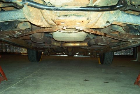 1992 Mercury Grand Marquis - Underside of the Marquis (front)