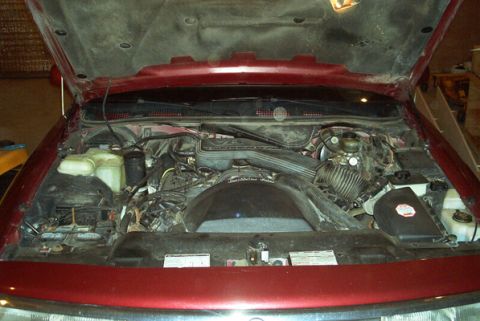 1992 Mercury Grand Marquis - Under the hood