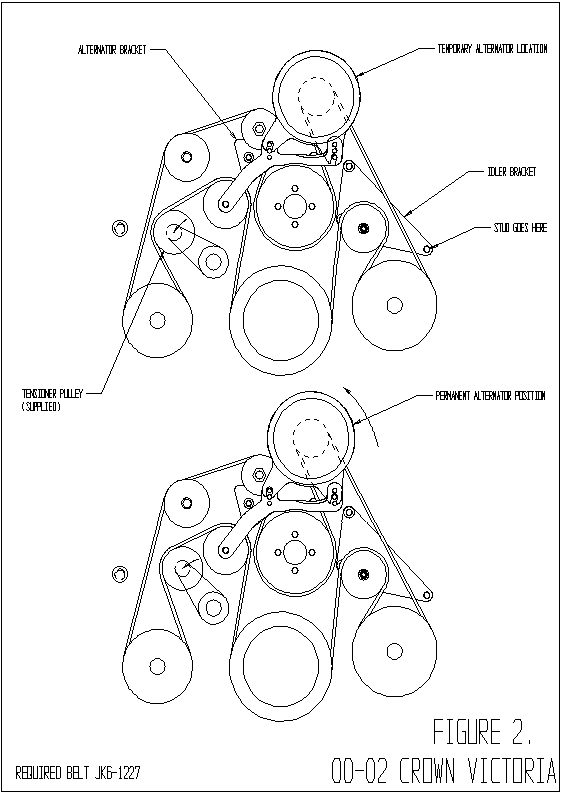 AED 2000 Panther Belt Routing