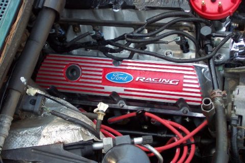 1995 Ford F-150 - It took 3-4 days to paint these valve covers (25 labor hours).