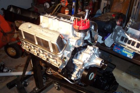 1995 Ford F-150 - This is what the engine looked like before any detail work.