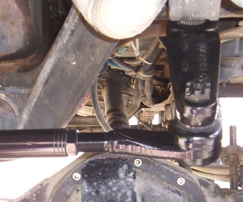 1996 Ford Bronco - I used a 1-ton Super Duty stock pitman arm because it is a lot stronger then oem 1/2 ton