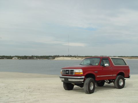 1994 Ford Bronco - just a few at the beach shots