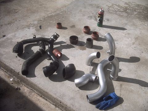 1989 Mazda MX-6 - HKS IC Pipes Vs Stock