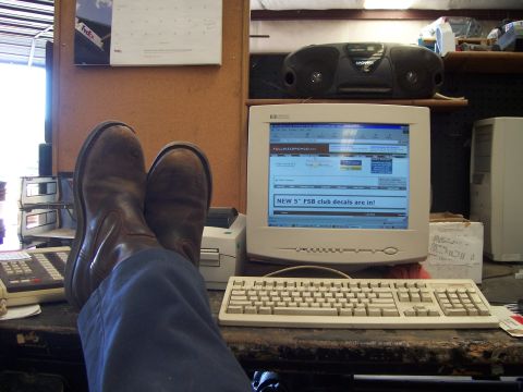 1983 Ford Bronco - Hard at work.