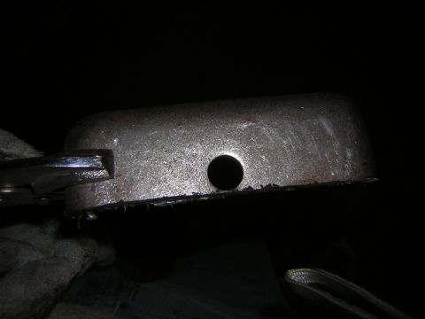 1995 Ford Bronco - Axle perch cutting to move leaf spring spacing from 32"-36"
