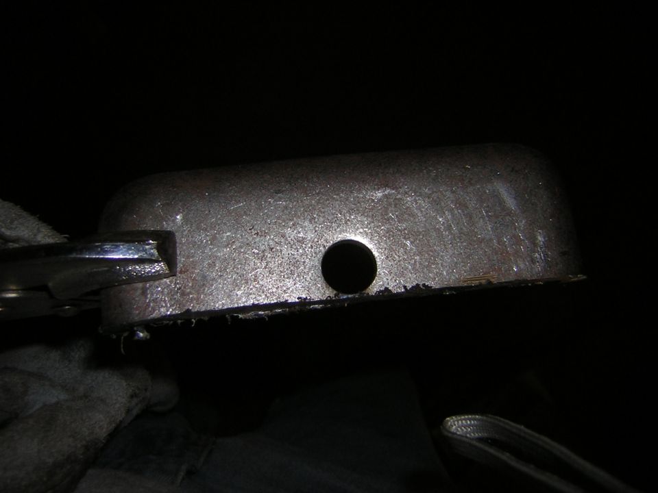 Axle perch cutting to move leaf spring spacing from 32"-36"