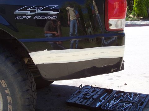 1998 Ford Ranger - Taped off