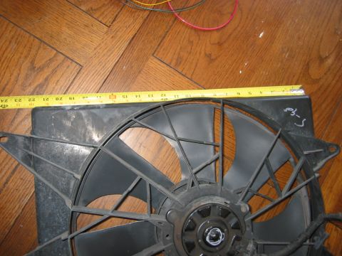 1989 Ford Bronco - T-bird fan. Also 22 inches across, and since its square, its about 22 inches vertical