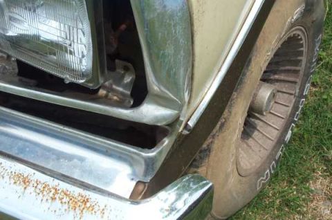 1979 Ford Bronco - Here is the Dent