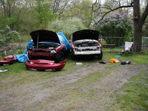 1997 Ford Taurus - Twins, how cute :)