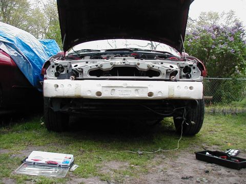 1997 Ford Taurus - Trans cooler in!