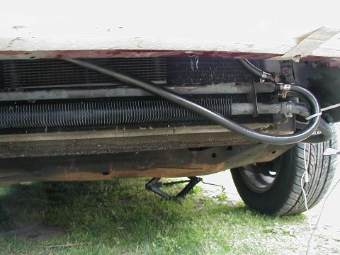 1997 Ford Taurus - Closeup of where I installed...