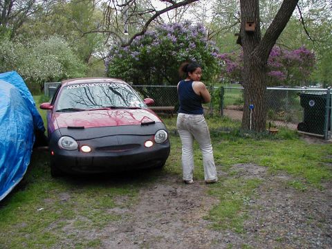 1997 Ford Taurus - Mom wasn't too happy about the clothes...