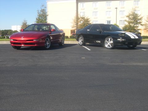 1997 Ford Probe - Parked in front of the holiday inn on sunday