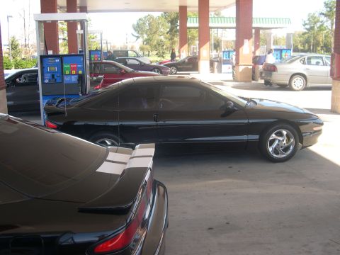 1997 Ford Probe - At the Gas Station before everyone goes their seperate ways