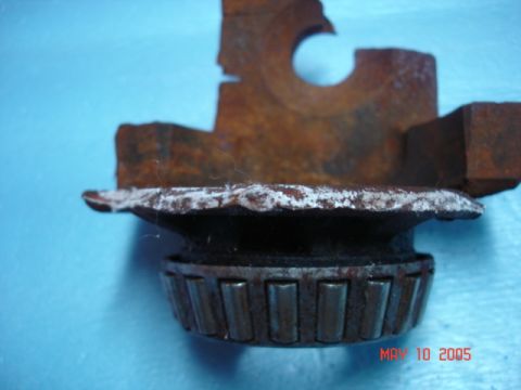 1996 Ford C-150 (Centurion Conversions) - This shows how thin the carrier is at the bearing end.