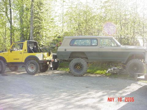 1987 Suzuki Samurai - OKAY...so it's not the size of the 4x4 in the Wild.........It's the amount of Wild in the 4x4 LOL
