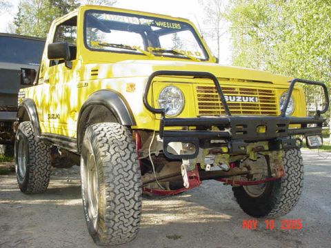 1987 Suzuki Samurai - She's getting there...slowly