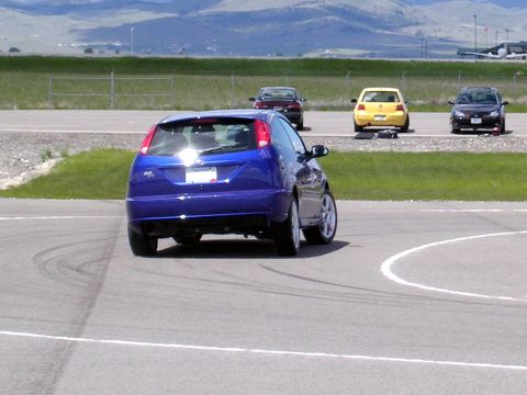2004 Ford Focus - On the track again! This is one of my favorite pics.
