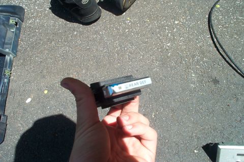 1991 Ford Crown Victoria LTD - Defroster switch.
