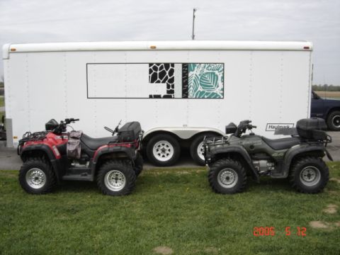 1990 Ford Bronco - A little different angle with the 4 wheelers.