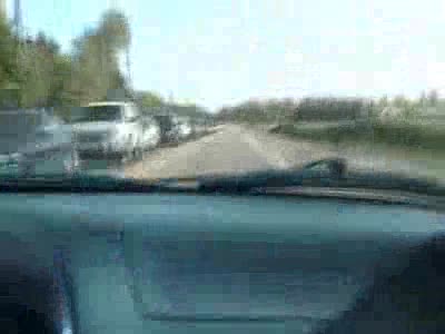 1994 Ford Probe - This is run #2. Here I took it up to about 80-85 MPH.