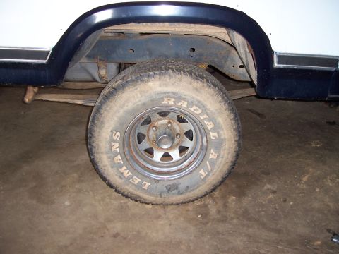 1983 Ford Bronco - Axle Before the Zero Rates.