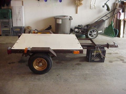 2000 Harley-Davidson Softail - The trailer... BEFORE Pepe`