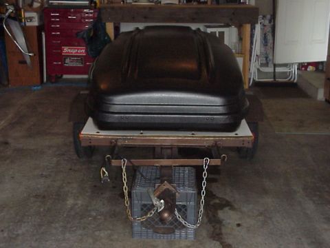 2000 Harley-Davidson Softail - Carrier fit check and notice the all important swiveling hitch!!!