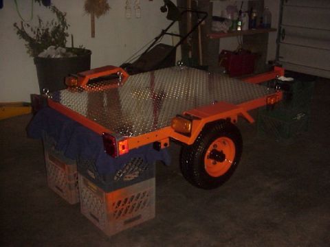 2000 Harley-Davidson Softail - Wired, Painted, Diamond Plated... so far so good! Harley standard colors... Black & Harvest Orange
