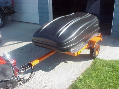 2000 Harley-Davidson Softail - Not to shabby! 20 cubic ft. of storage space... fits all the camping gear I need.