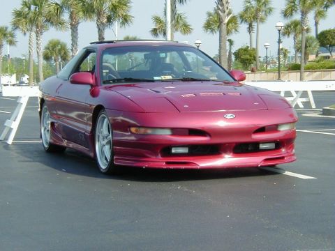 1994 Ford Probe - The front end of a red 1994 Ford Probe is shown in this registry photo.