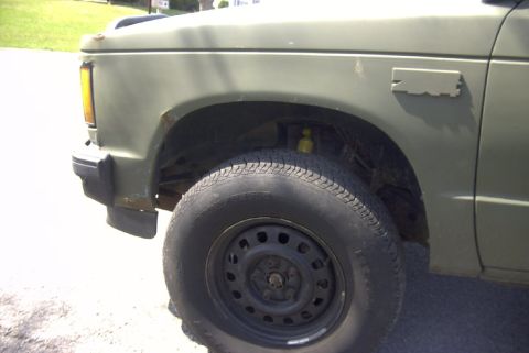 1989 Chevrolet S10 - Last minute pictures the day it was sold. Paint was over a year old in these pictures. Krolon Camaflauge Paint system, only used the olive…