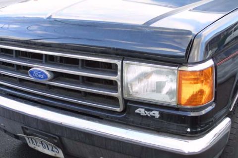 1989 Ford Bronco - I have since removed the bug guard, IMHO I think it actually looks better without it.