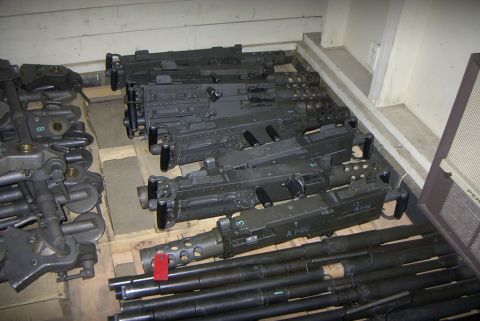 1989 Ford Bronco - A few M-2 .50 cal machine guns, called "Maw Duce", these have been around forever, and have some of the most awesome punch!