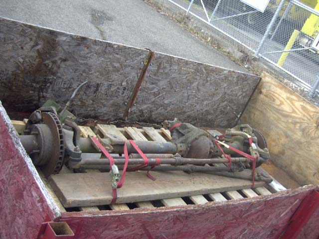 1978 Ford F-150 Supercab Dana 44 solid axle setup for leafs