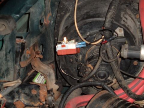 1994 Ford Bronco - adjustable temp switch mounted