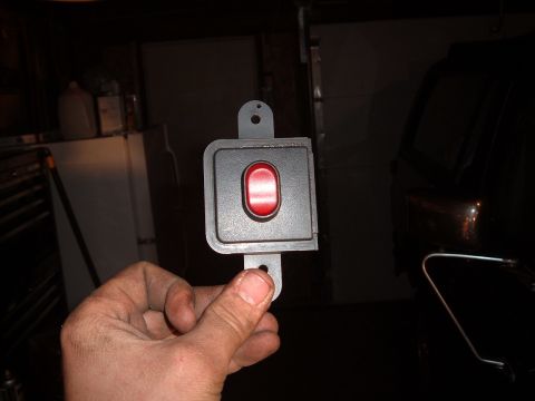 1994 Ford Bronco - switch mounted in panel