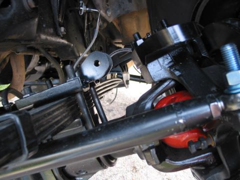 1981 Ford Bronco - The spring goes into slightly negative arch at full stuff. Bump stops will be added to limit travel since the tire is into the firewall at…