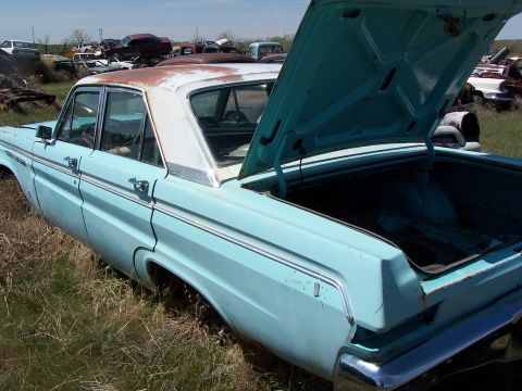 1968 Ford Coupe - This car appears to be a 1964 Mercury Comet sedan, not a 1968 Ford Coupe, based on its body style.
