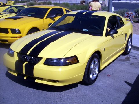 2002 Ford Mustang - 03Yellow V6